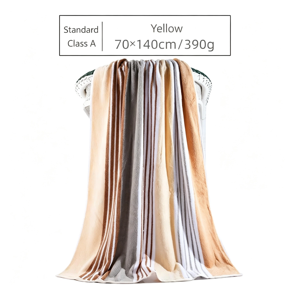 LOFTEX Cotton Bath Towel, Large Thick Absorbent Bath Wrap for Adults, Couples & Baby, Household Bathroom Towel