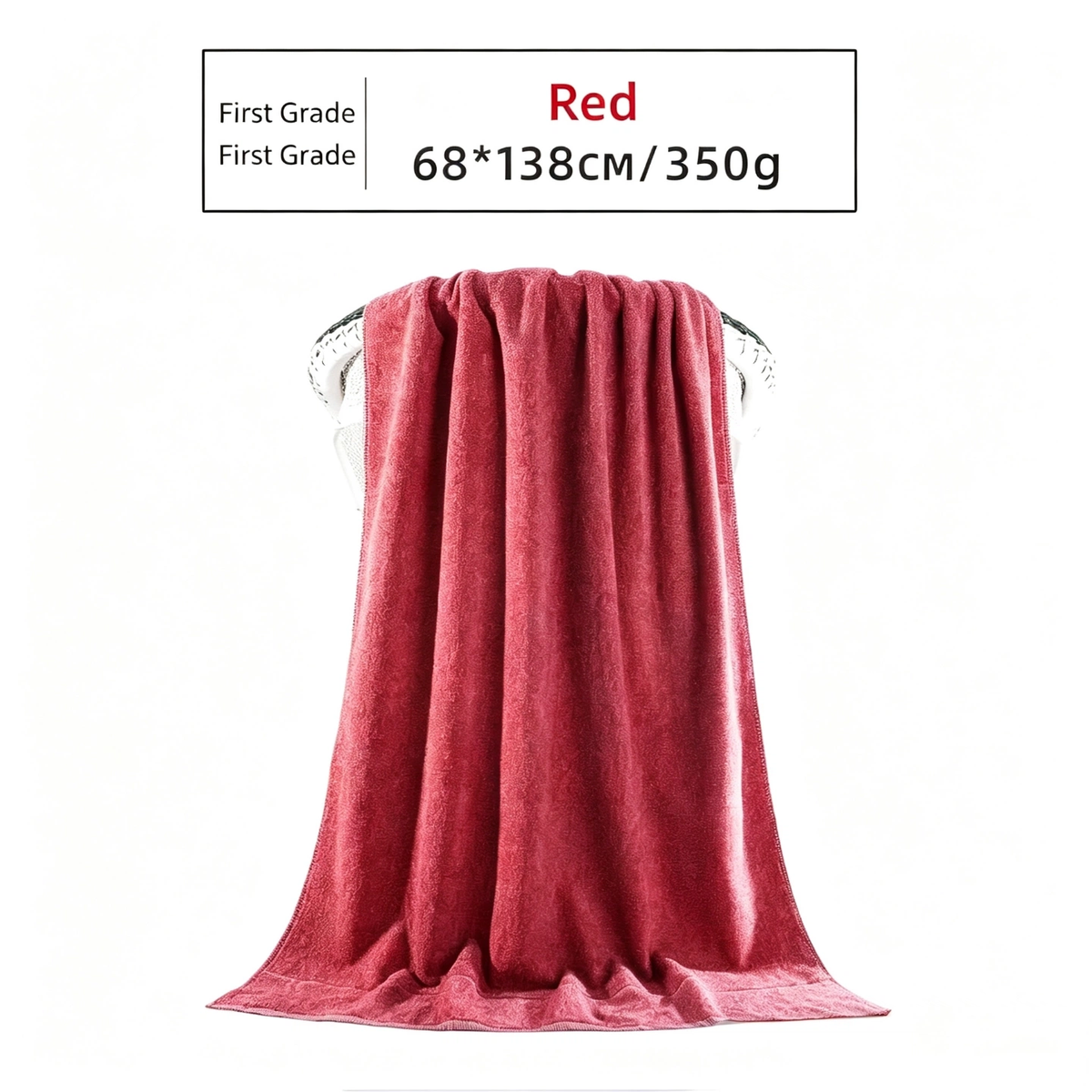 LOFTEX Cotton Bath Towel, Large Thick Absorbent Bath Wrap for Adults, Couples & Baby, Household Bathroom Towel