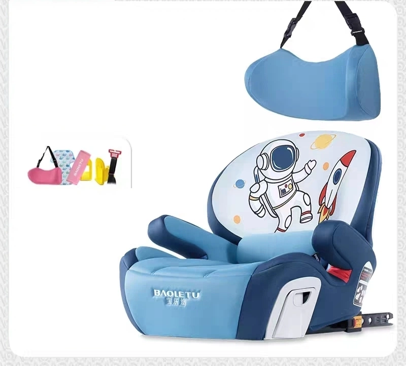 Kids Car Seat Booster, 3–12 Years Old, Portable Booster Seat