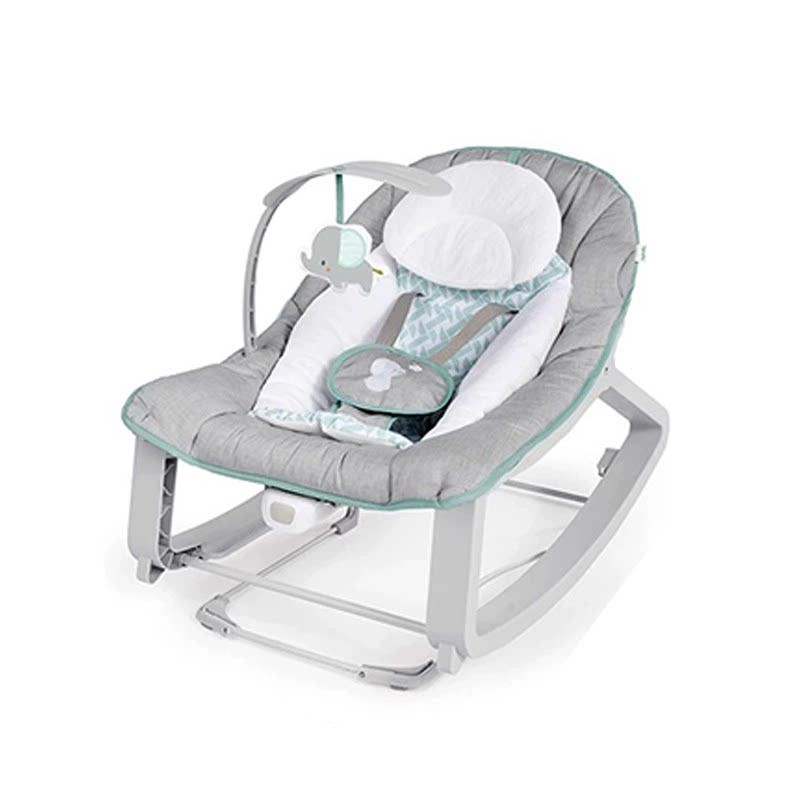 Ingenuity by Kids2 3-in-1 Convertible Baby Rocker Bouncer, Newborn to Toddler Soothing Seat for Napping, Playing & Sitting Up