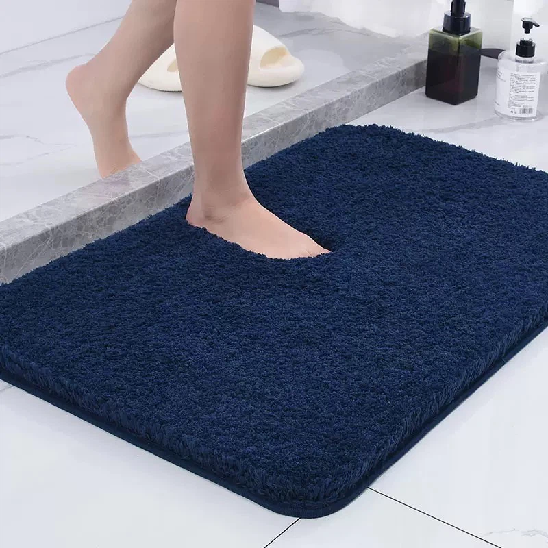 Plush Absorbent Non‑Slip Bathroom Bath Mat Rug